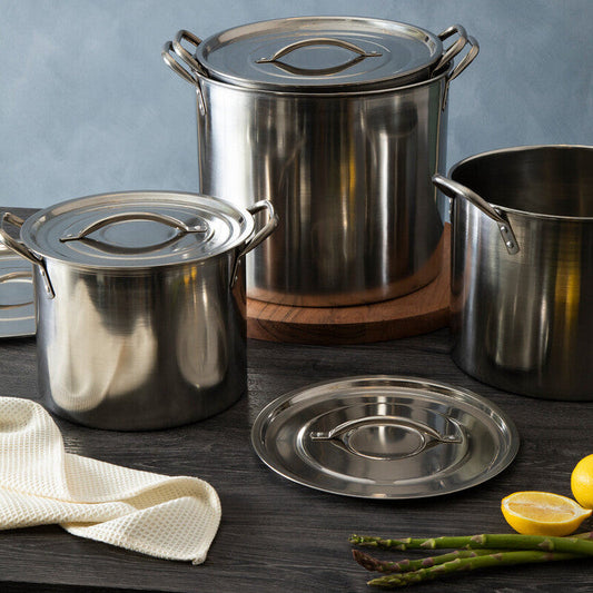 Crosse Set Of 4 Stock Pots with Lids