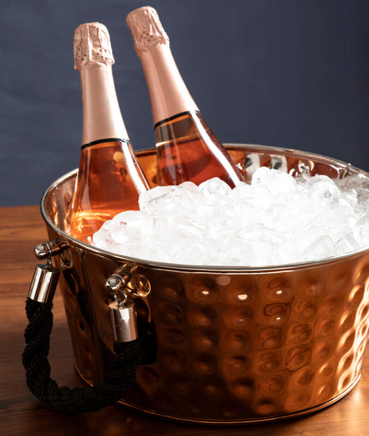 Miressa Large Copper Finish Party Bucket