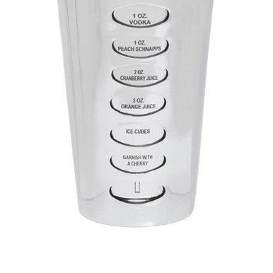 Recipe Silver Cocktail Shaker
