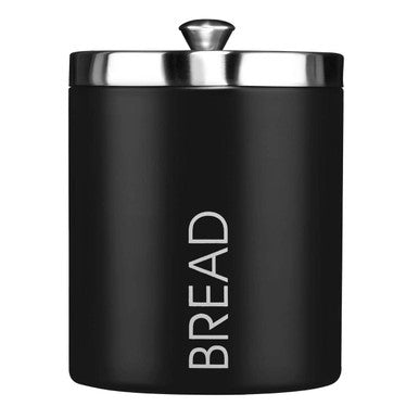 Black Enamel Bread Bin