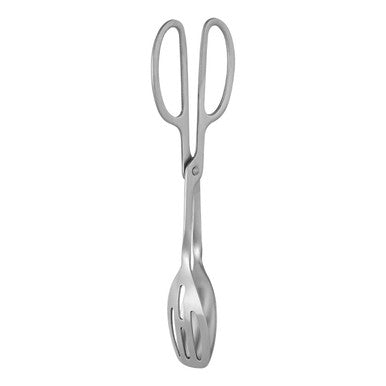 Hera Brushed Stainless Steel Tongs