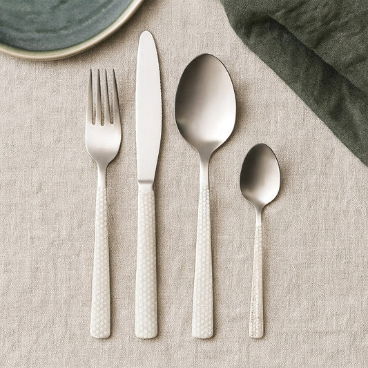 Avie Casablanca 16Pc Stainless Steel Cutlery Set