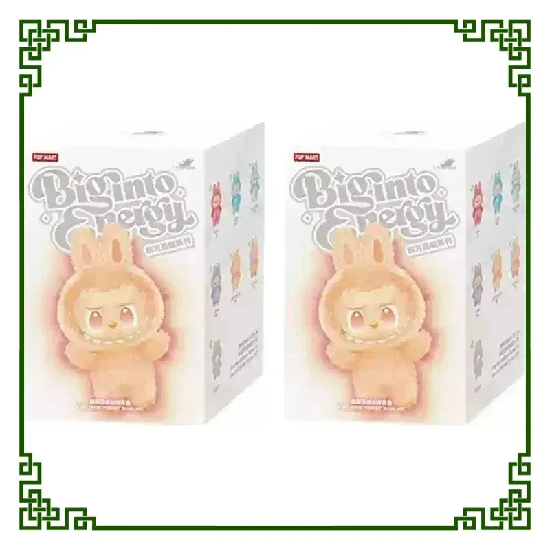 New Hot Plush Blind BoxBig Into Energy Series Blind Box Plush Doll 2025 PVC Macaron Surprise Box Plush Keychain Birthday Gift