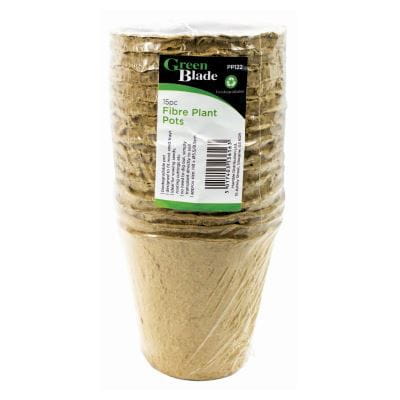 8.5cm x 8cm Fibre Seed Pots - Pack of 15