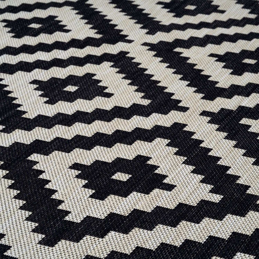 Ecology Outdoor Rug Black | 100bl