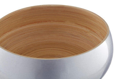 Small Silver Bamboo Bowl | Kyoto