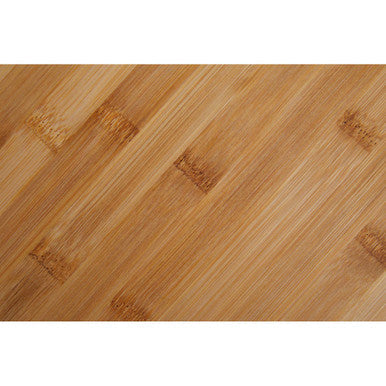 Aleki Natural Bamboo Extra Large Chopping Board with Aluminium Handle