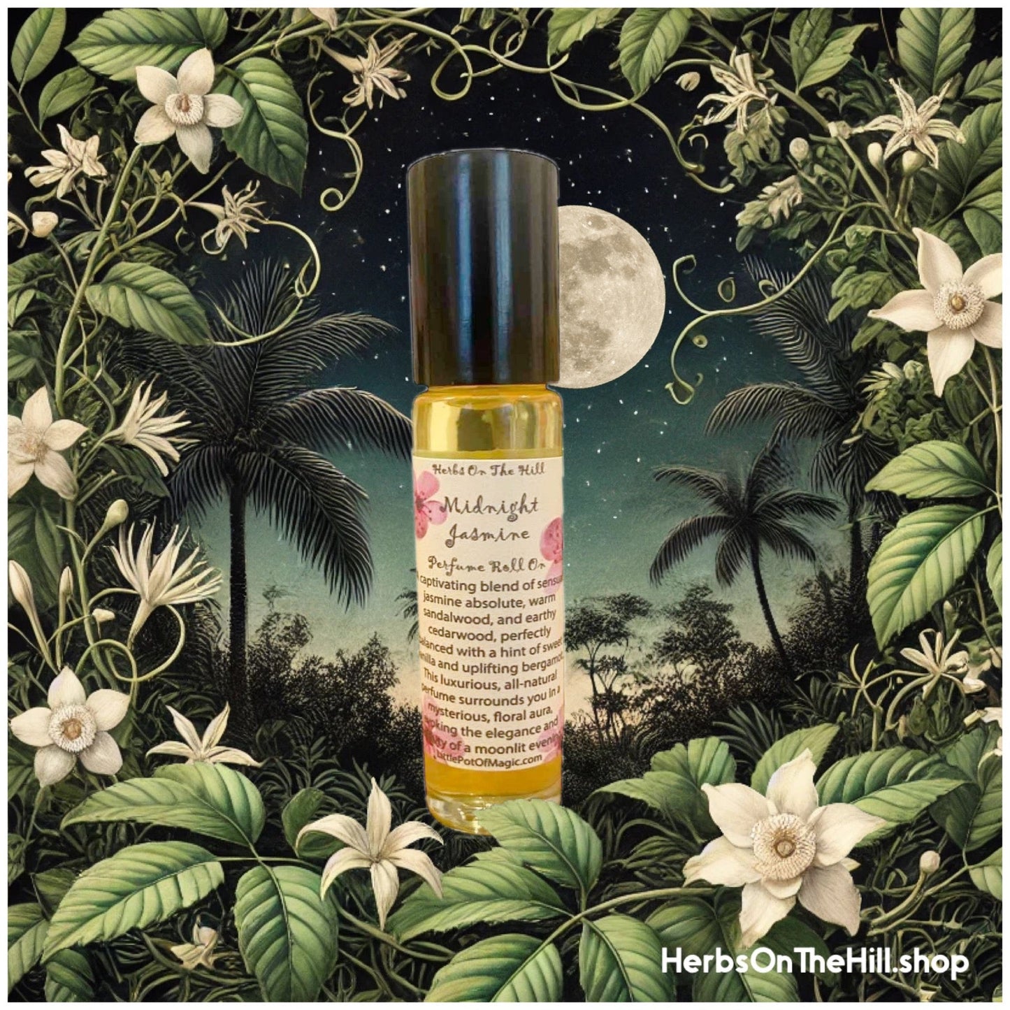 11ml Midnight Jasmine Perfume Roll-On
