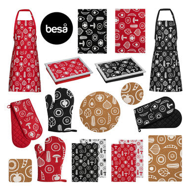 Besa Set Of Four Cork Rectangular Placemats