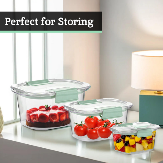 Grub Tub Set Of 3 Food Storage Containers