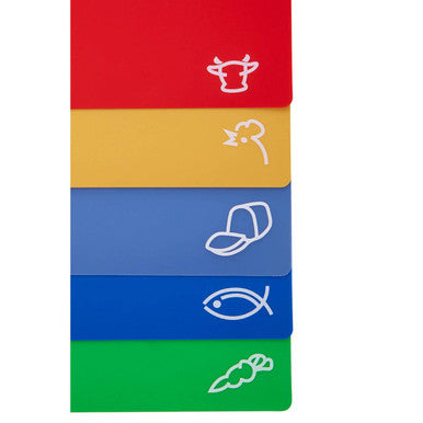 Daily Set of 5 Flexible Chopping Boards