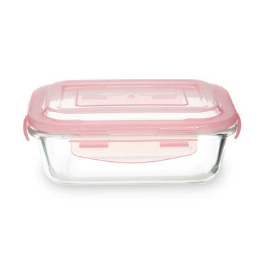 Freska 640Ml Rectangular Glass Container