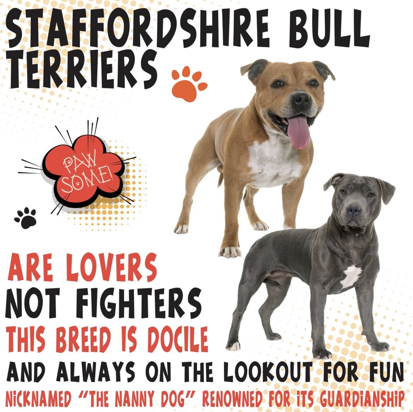 Staffordshire Bull Metal Wall Sign