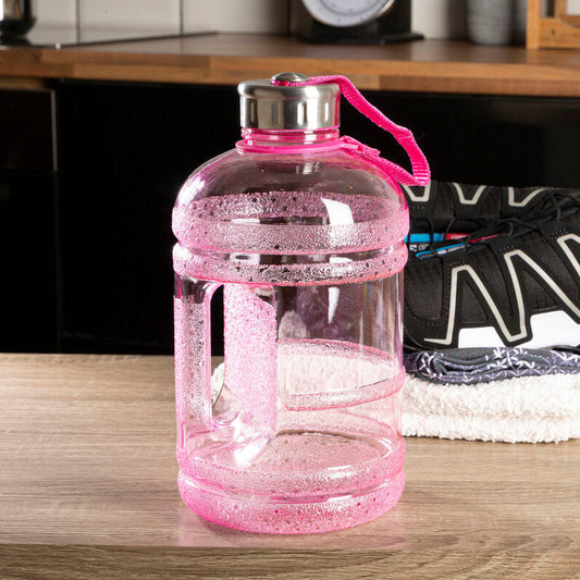 Olly Pink 1900Ml Sports Drinking Bottle