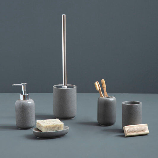 Canyon Grey Stone Soap Dish