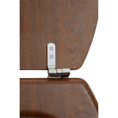 Brooks Dark Oak Toilet Seat