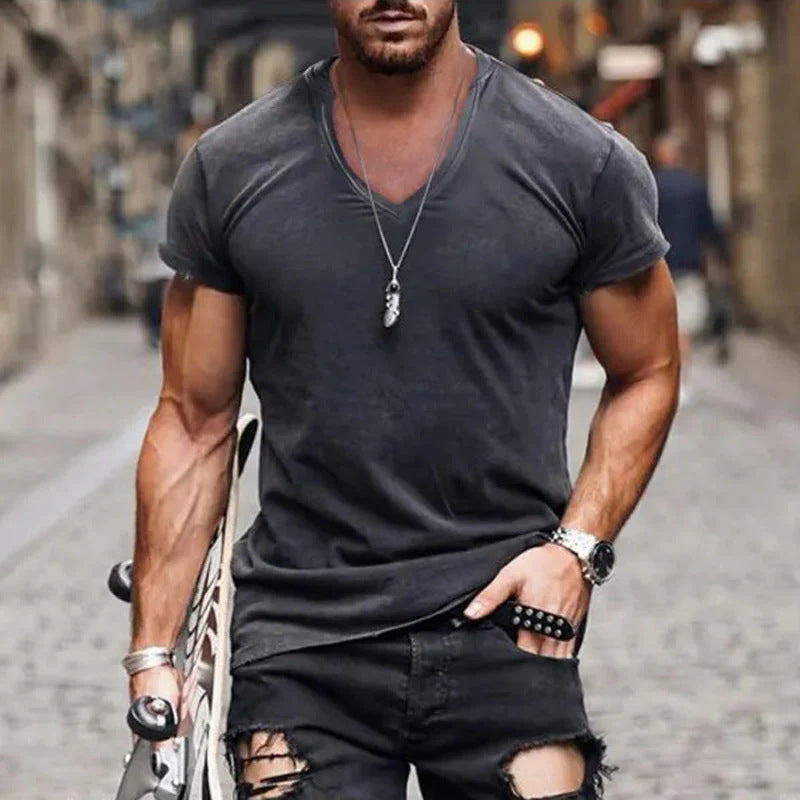 Quick-drying Breathable Sports Round Neck Short Sleeve