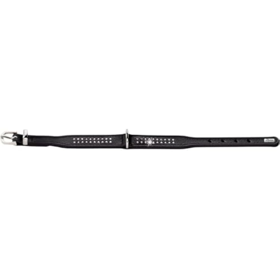 Hunter Dog Collar Nappa Leather Diamond Petit