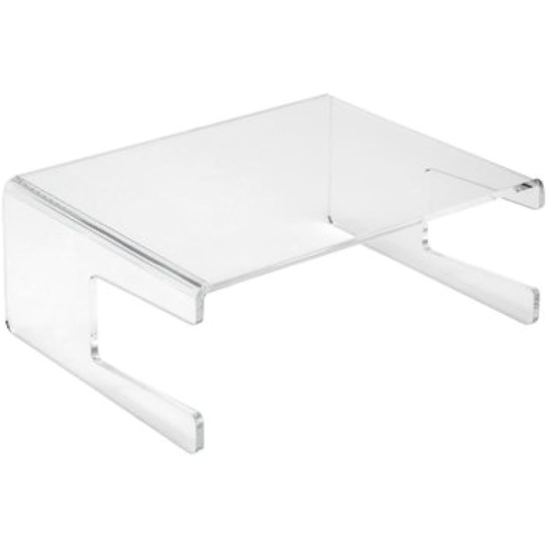5 Star Office Monitor Stand Acrylic Capacity 21inch W300xD230xH120mm Clear