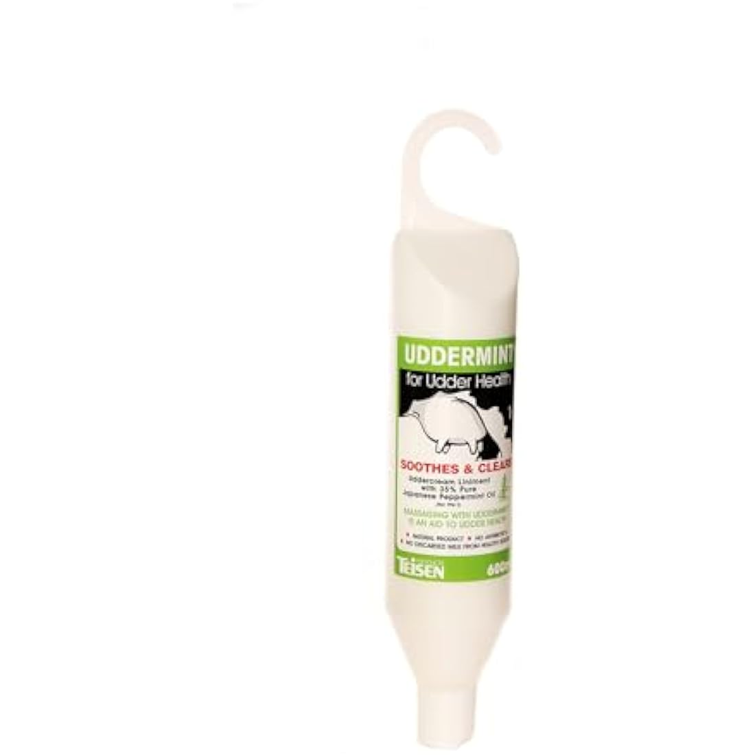 Teisen Uddermint - 600ml Body Lubricant, Mint Scent, Farmers Animal Husbandry