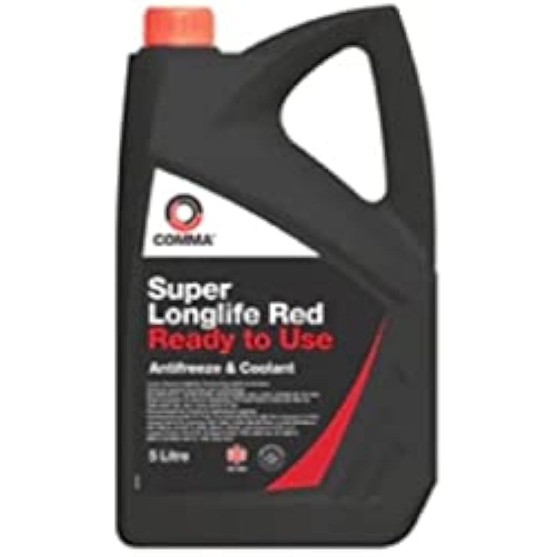 Comma SLC5L Super Red Ready to Use Antifreeze and Coolant, 5 Litre