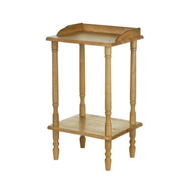 Heva Tropical Hevea Wood Side Table
