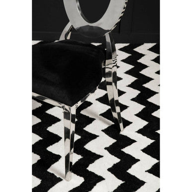 Sarita Stackable Silver Frame Dining Chair