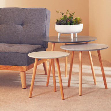 Nostra Set Of 3 Round Tables