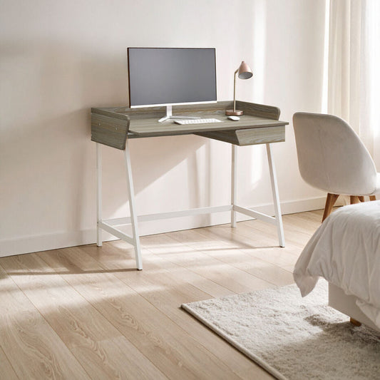 Bradbury One Drawer Light Oak Desk