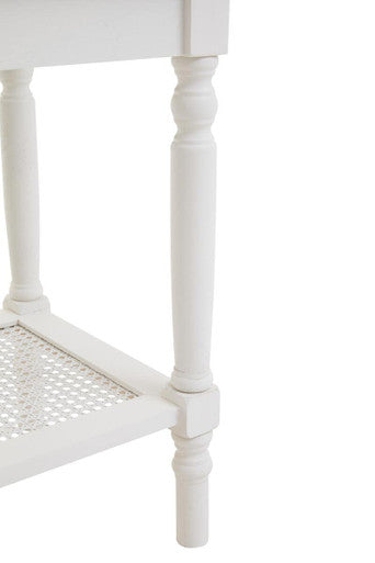 Heritage White Side Table