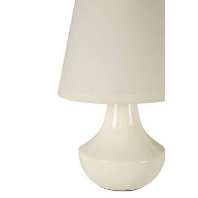 Globo Set Of Two Cream Ceramic Table Lamps