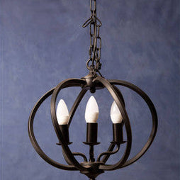 Matt Black Iron Pendant Light | Aspen