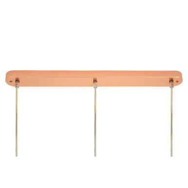 Jasper 3 Pendant Light with Copper Finish