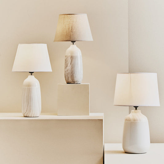 Welma Beige Ceramic Table Lamp