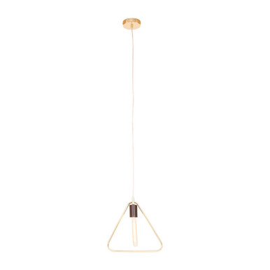 Gold Triangle Pendant Light | Lavis
