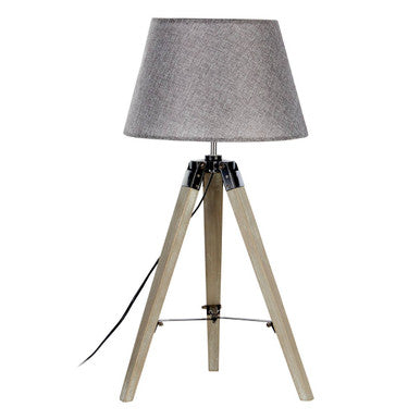 Harper Grey Tripod Table Lamp