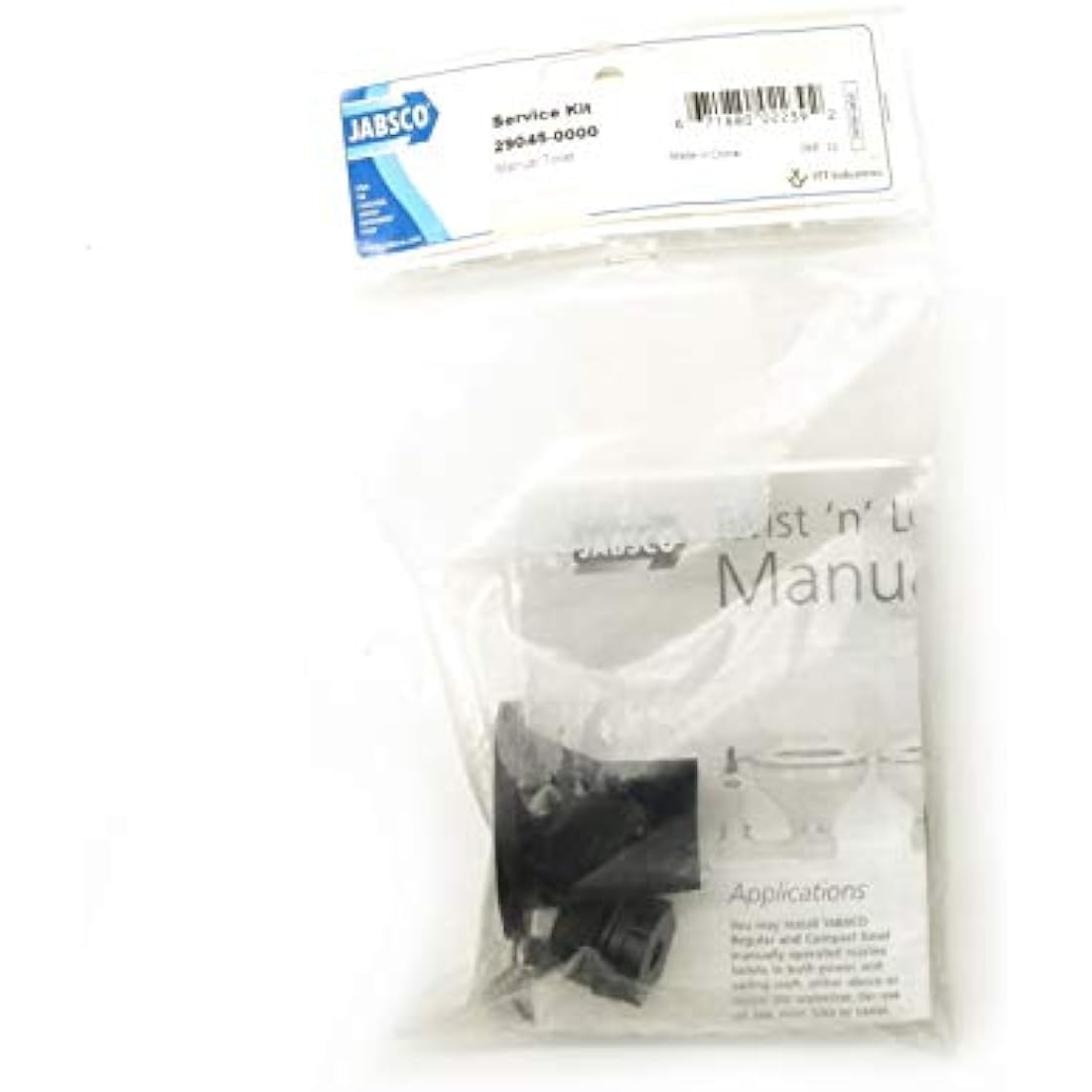 Jabsco 29045 Twist N Lock Marine Manual Toilet Service Kits