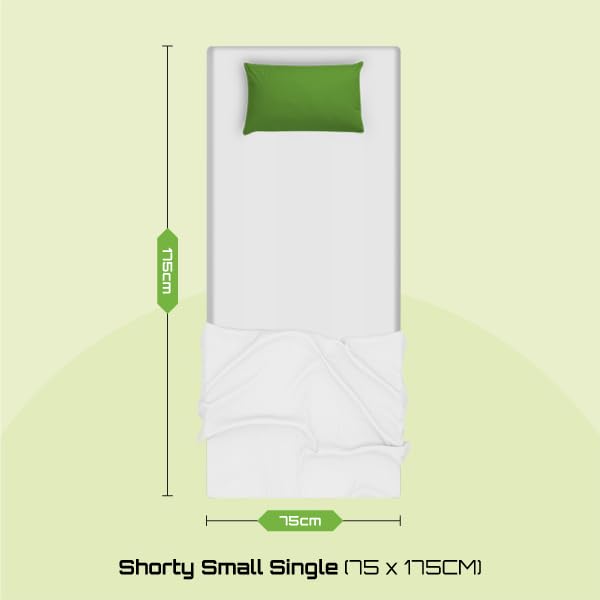 Starlight Beds Sleep Warmer Tufted Shorty Mattress, 2ft6 x 5ft9