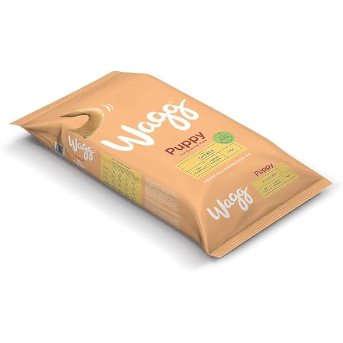 Wagg Complete Puppy Dry Dog Food Turkey & Rice 12kg - For Growing Puppies