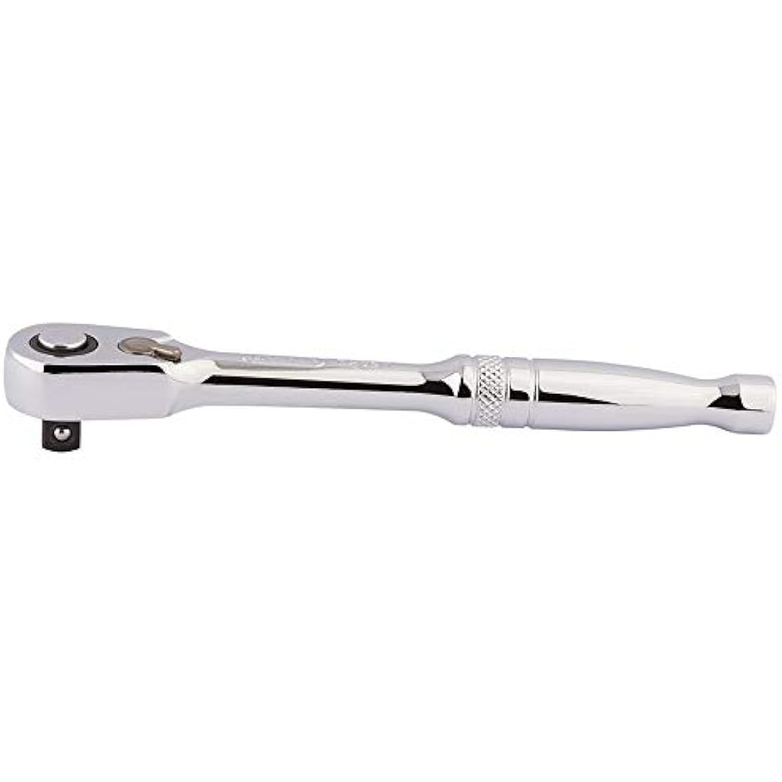Draper 26517 60 Tooth Micro Head Reversible Ratchet, Blue, 1/4-Inch Square Drive