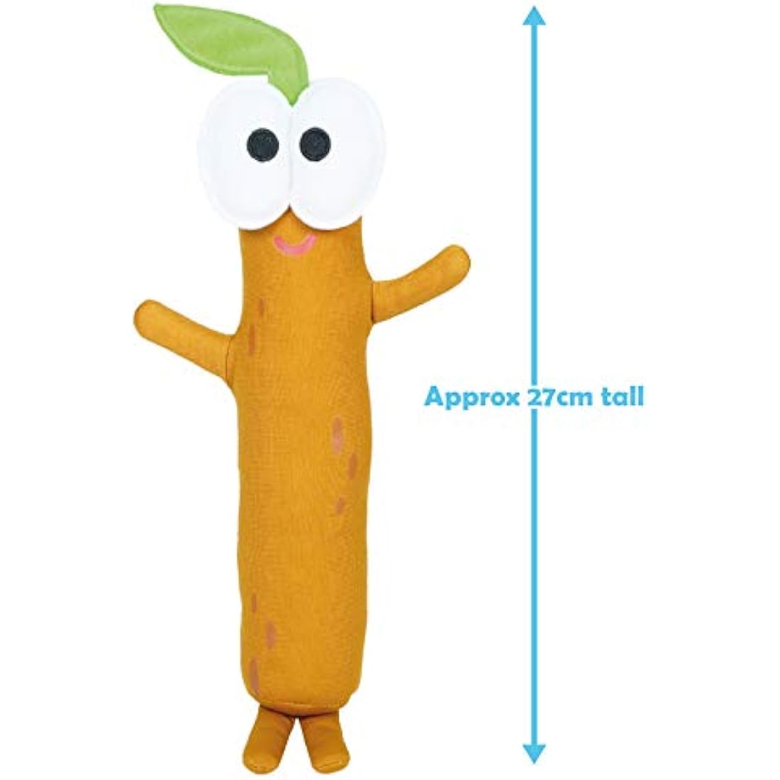 Hey Duggee Singing Sticky Stick Stick Soft Toy, Brown