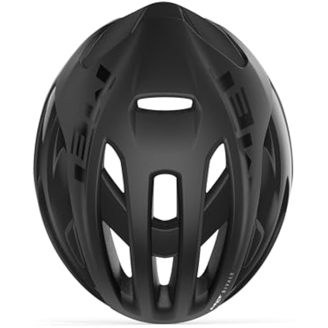 MET - Rivale MIPS Road Cycling Helmet In Black Size Medium (56-58 cm)