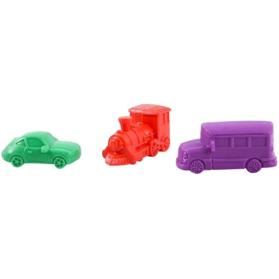 a2bsales Sorting Counters Starter Packs - Early Learning & Motor Skills Maths Toy - SEN Montessori (Transport - 24 Pk)
