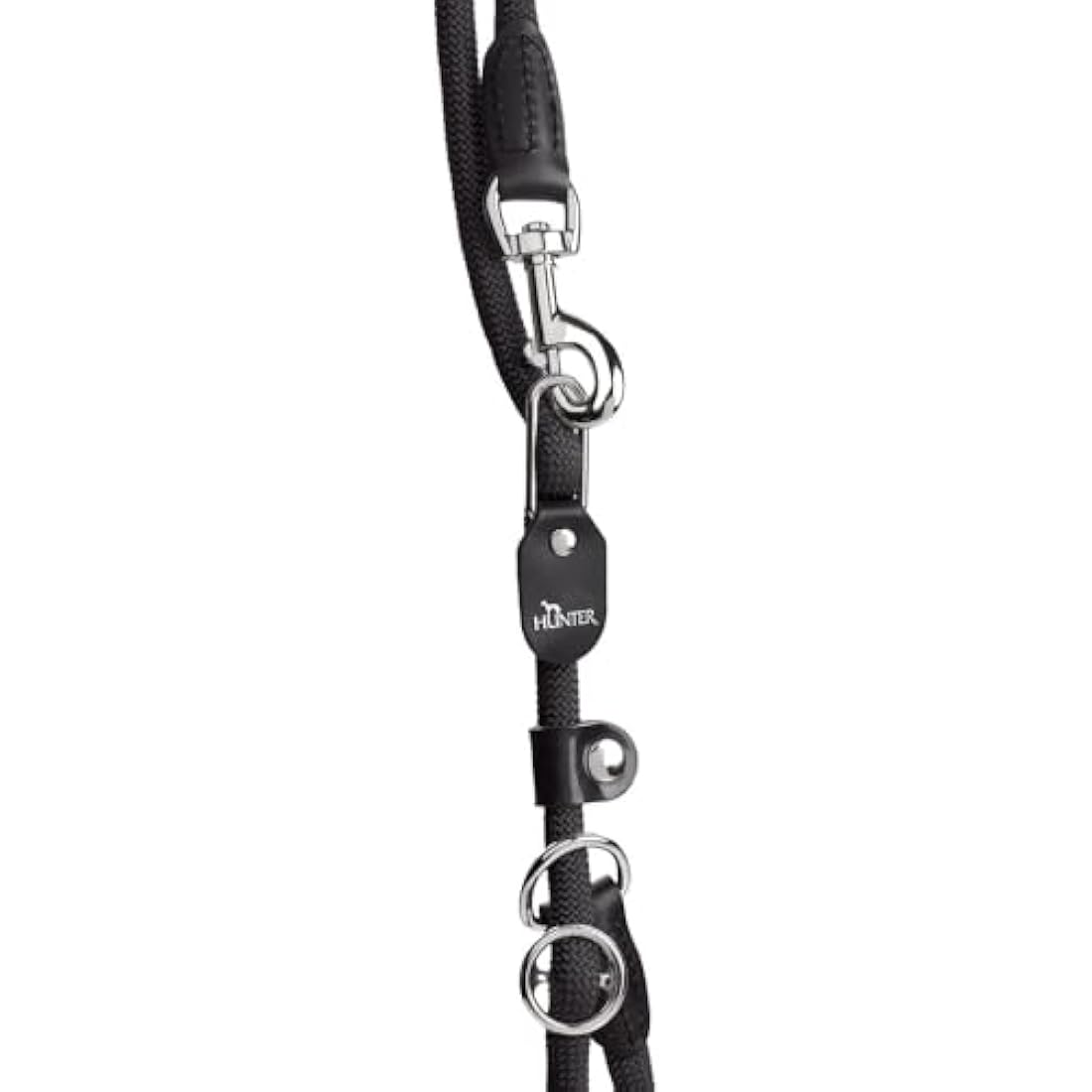 Hunter Freestyle Retriever Leash, 10 mm Diameter x 260 cm Length, Brown