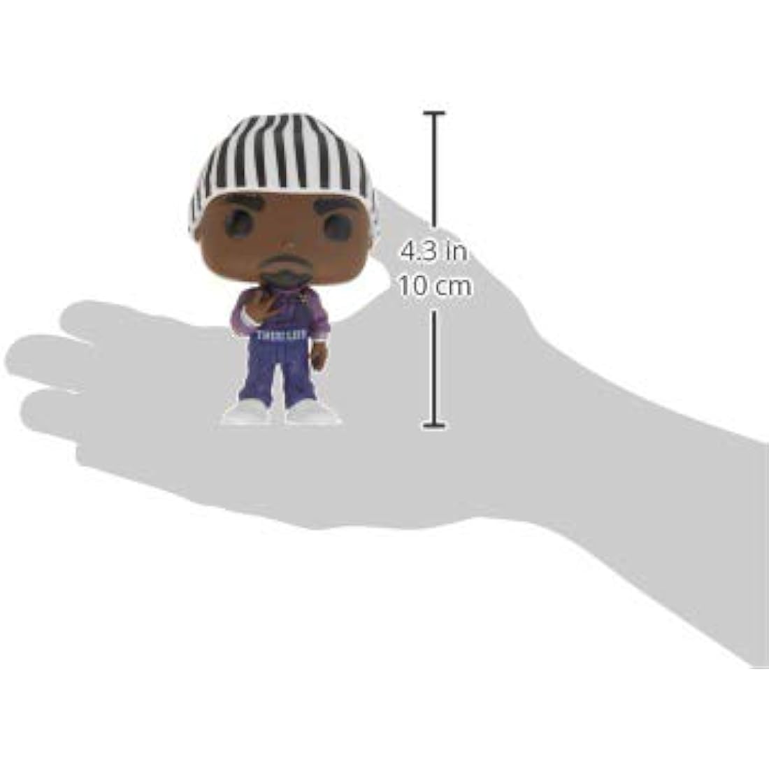 Funko POP! Rocks: 2PAC Tupac Shakur in Thug Life Overalls Pop! Vinyl Figure' #159