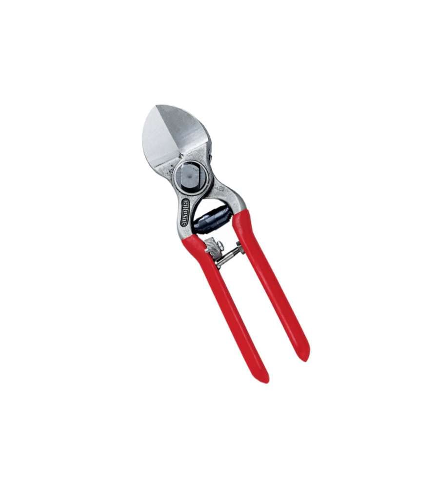 AUSONIA - 31110 Professional Double Cut Forged Pruning Shear 21 CM Made in Forged and Tempered Carbon Steel, Rubber Coated Handles, Safe Lock roll,