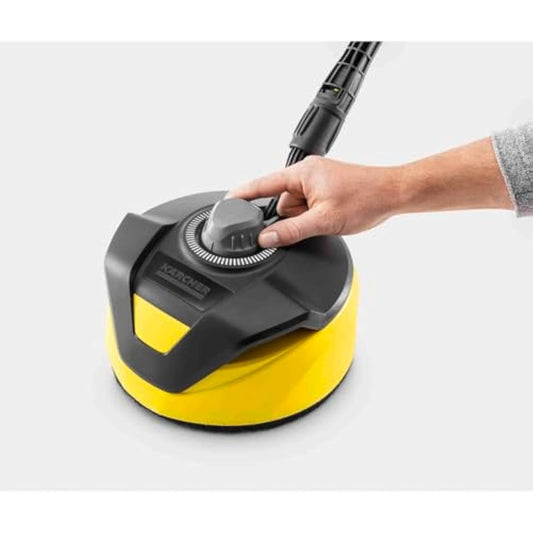 Kärcher T 5 T Racer Patio Cleaner for High Pressure Washers Original Accessory, Twin Jet Rotating Arm, Ergonomic Surface Cleaner