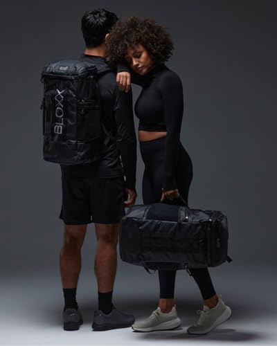 BLOXX Backpack Travel Fitness Athlete Gym Outdoor Triathlon Waterproof Fits Unisex Day Bag Multiple Storage Compartment Lightweight Work Business Bag