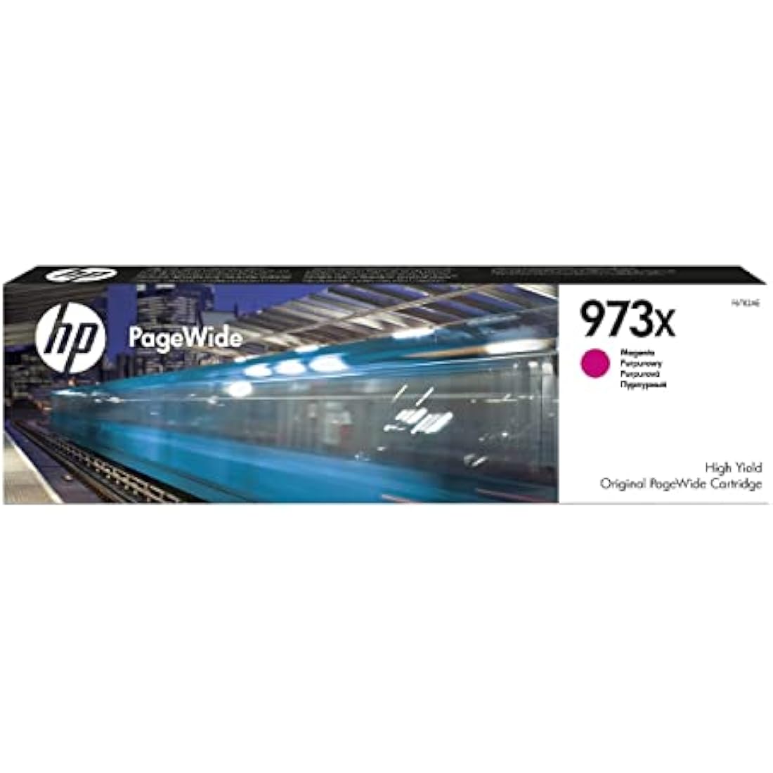 HP 973X Magenta PageWide Inkjet Cartridge High Yield F6T82AE