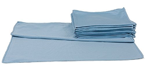 10 x Martin Cox Professional Large Glass Microfibre Cloth - Trade Pack